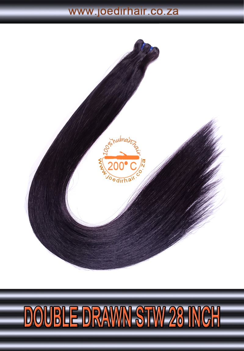 Double Drawn Bundle 28 inch